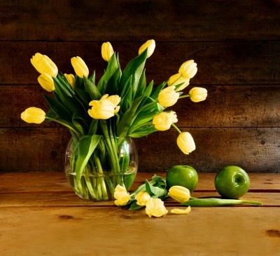 Żółte tulipany