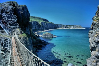 Most linowy Carrick-a-rede