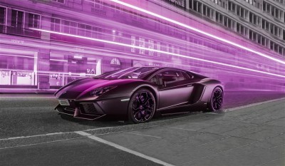 Fioletowe Lamborghini - Ben