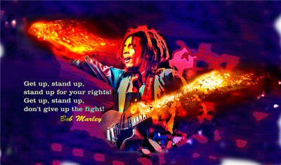 Bob Marley Get up Stand up