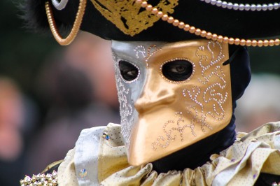 Karnawałowa maska wenecka