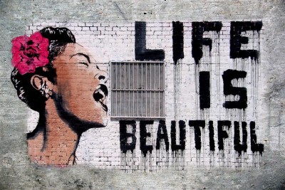 Life is Beautiful Banksy