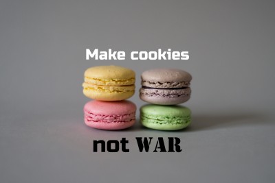 Make cookies not war