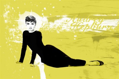 Audrey Hepburn cała postać