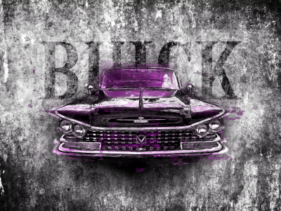 BG681 Fioletowy Buick