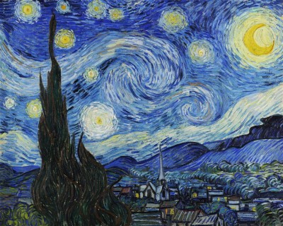 Gwieździsta noc Van Gogh