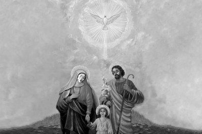 Maria, Józef i Jezusek